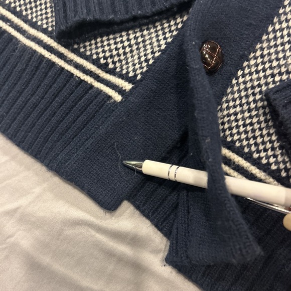 Jeans By Buffalo Cardigan Shawl Button‎ Knit Sweater Men L Grandpa Acrylic Wool - Picture 6 of 9